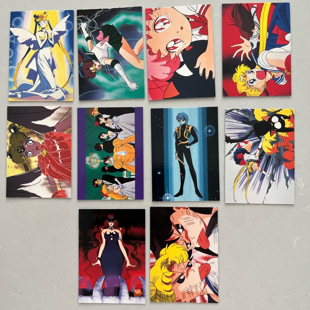 Lot of Sailor Moon cards 🌙